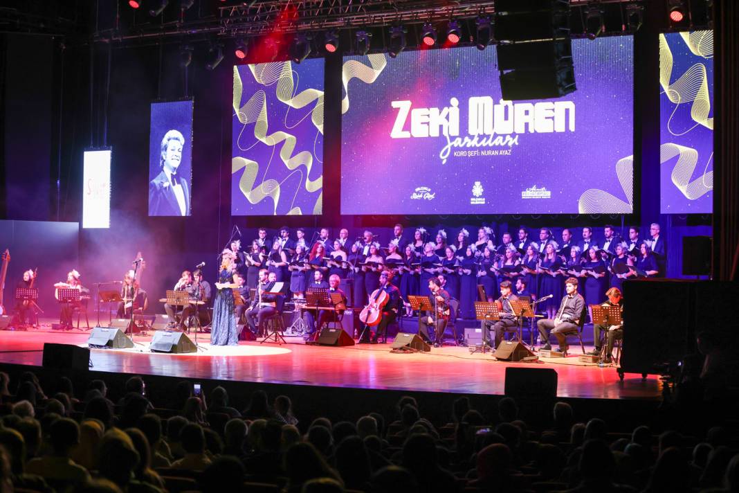 Zeki Müren şarkıları yürekleri titretti! Selçuklu’da alkışlar susmadı 9